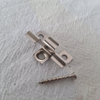 Sada příslušenství pro montáž na 1 m² dřevoplastových terasových prken TeraDeck odlehčených